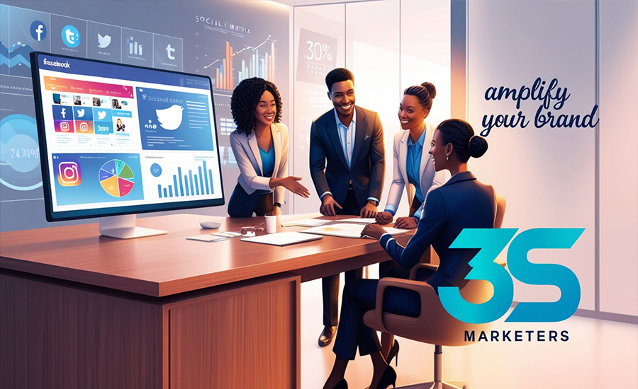 Amplify Your Brand with Professional Social Media Services at 3S Marketers